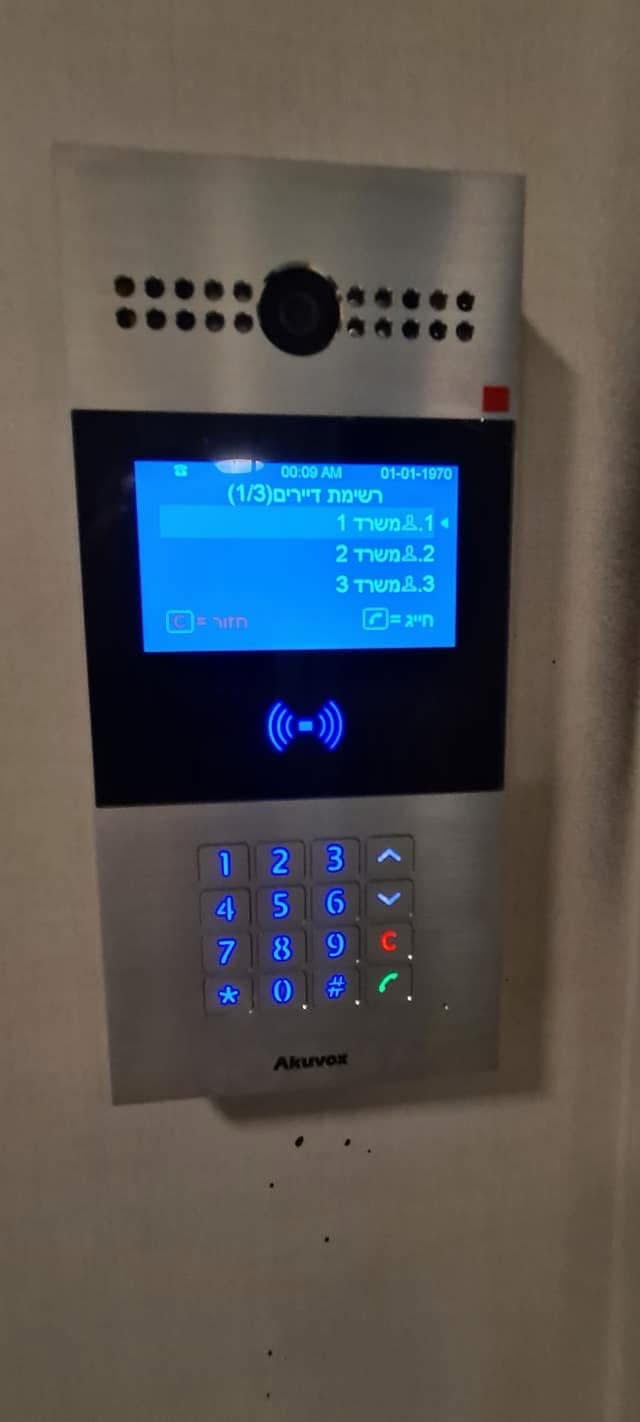 פרויקט סימפל קיי מספר 20 — התקנת מערכות אבטחה